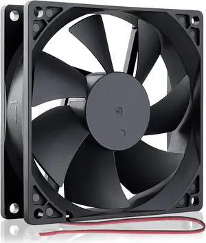 GDSTIME 92mm x 92mm x 25mm 90mm 3.6 Inches 12v Brushless Dc Cooling Fan 2 Pin