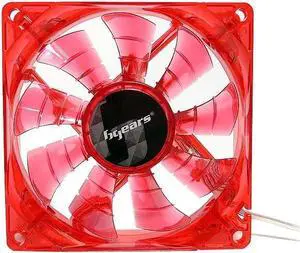 Bgears Cooler b-PWM 80 Red 2Ball Translucent Red