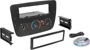 Single DIN Dash Kit or ISO for Taurus/Mercury Sable (2000-2007), All Trim Level Single DIN Dash Kit, Retains Factory Climate Control, Antenna & Speaker Wire Included (FMK578)
