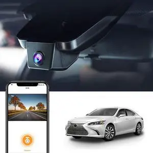 Fitcamx 4K Dash Cam Suitable for Lexus ES 2019-2025 ES350 ES300h F Sport ES250, OEM Style, 2160P UHD Video, Built-in WiFi & APP, Loop Recording, G-Sensor, Plug&Play, 64GB Card Fitcamx 4K Dash Cam Suitable for Lexus ES 2019-2025 ES350 ES300h F Sport ES250, OEM Style, 2160P UHD Video, Built-in WiFi & APP, Loop Recording, G-Sensor, Plug&Play, 64GB Card
