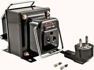 THG-5000 Step Down Voltage Converter Transformer, 5000 WATT, Black