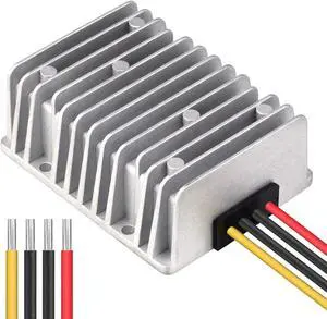 Cllena DC 36V 48V Step Down to 12V 30A 360W Voltage Reducer Converter, Waterproof DC/DC Buck Transformer Power Supply