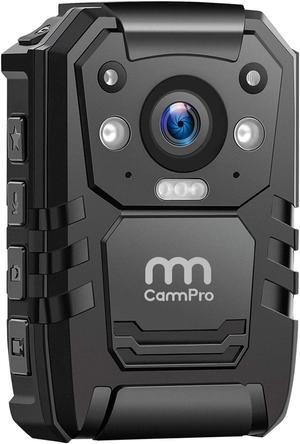 HD Police Body Camera,64G Memory,CammPro I826 Premium Portable Body Camera,Waterproof Body-Worn Camera,Night Vision,GPS for Law Enforcement Recorder,Security Guards,Personal Use1