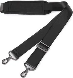 MOSISO 56 inch Shoulder Strap, Adjustable Soft Universal Non-Slip Strap | Thick Replacement Strap, Fit Padded with Metal Swivel Hooks for Laptop Shoulder Bag/Laptop Messenger Bag, Black MOSISO 56 inch Shoulder Strap, Adjustable Soft Universal Non-Slip Strap | Thick Replacement Strap, Fit Padded with Metal Swivel Hooks for Laptop Shoulder Bag/Laptop Messenger Bag, Black