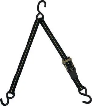 Cajun Tie Downs-3 Point Tie Down - 1 Inch Ratchet - Jet Ski - Sea Doo & Wave Runner 1" X 8'