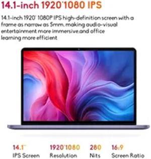 Ninkear Laptop N14 Pro 14-inch IPS Full HD Intel Core i7-1165G7 16GB RAM+1TB SSD Portable Computer Windows 11 Notebook Ultrabook
Ninkear Laptop N14 Pro 14-inch IPS Full HD Intel Core i7-1165G7 16GB R