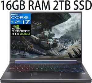 Acer Predator Triton 300 SE 14 Gaming Laptop, 12th Generation Intel 14-Core i7-12700H 14-Core, NVIDIA GeForce RTX 3060 6GB, 16GB DDR4  2TB PCIe SSD, 14-inch WUXGA LCD Display, WiFi6, Windows 11
