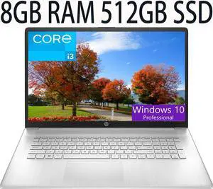 HP 15 Touchscreen Laptop, Intel Core i3 1115G4 2-Core, Intel UHD Graphics, 8GB DDR4  512GB PCIe SSD, 15.6-inch HD (1366 x 768) Touchscreen, WiFi, USB, Bluetooth, HDMI, Webcam, Windows 10 Pro