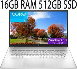 HP 15 Touchscreen Laptop, Intel Core i3 1115G4 2-Core, Intel UHD Graphics, 16GB DDR4  512GB PCIe SSD, 15.6-inch HD (1366 x 768) Touchscreen, WiFi, USB, Bluetooth, HDMI, Webcam, Windows 10 Pro