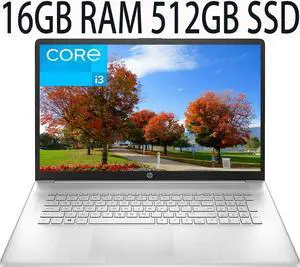 HP 15 Touchscreen Laptop, Intel Core i3 1115G4 2-Core, Intel UHD Graphics, 16GB DDR4  512GB PCIe SSD, 15.6-inch HD (1366 x 768) Touchscreen, WiFi, USB, Bluetooth, HDMI, Webcam, Windows 10