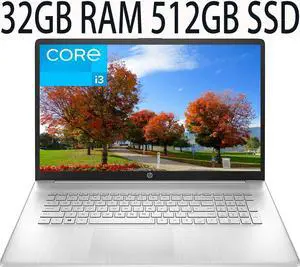 HP 15 Touchscreen Laptop, Intel Core i3 1115G4 2-Core, Intel UHD Graphics, 32GB DDR4  512GB PCIe SSD, 15.6-inch HD (1366 x 768) Touchscreen, WiFi, USB, Bluetooth, HDMI, Webcam, Windows 10