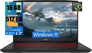 MSI Pulse GL66 15 Gaming Laptop 156 FHD 144 Hz Intel Core i712700H 14 Cores NVIDIA GeForce RTX 3070 8 GB GDDR6 16GB DDR4 512GB PCIe SSD RGB Gaming Keyboard Windows 11