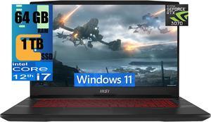 MSI Pulse GL66 15 Gaming Laptop 156 FHD 144 Hz Intel Core i712700H 14 Cores NVIDIA GeForce RTX 3070 8 GB GDDR6 64GB DDR4 1TB PCIe SSD RGB Gaming Keyboard Windows 11