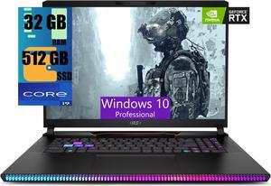 MSI Raider 17 Gaming Laptop 173 QHD 240Hz Display Intel Core i913980HX 24 Cores Processor NVIDIA GeForce RTX 4090 8GB GDDR6 32GB DDR5 512GB PCIe SSD Thunderbolt 4 Windows 10 Pro