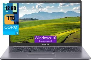 ASUS VivoBook 15 Laptop, 15.6" FHD1920 x 1080 Touchscreen, Intel Core i3-1115G4 Up to 4.1GHz 2 Cores Processors, Intel UHD Graphics, 12GB DDR4  1TB PCIe SSD, Fingerprint Reader, Windows 10 Pro