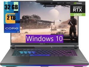 ASUS ROG Strix G16 Gaming Laptop 160 QXGA 2560x1600 240Hz Display Intel Core i914900HX 24Cores Processor GeForce RTX 4060 8GB GDDR6 32GB DDR5 2TB PCIe SSD WiFi 6E Windows 10