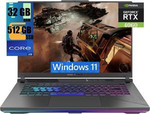 ASUS ROG Strix G16 Gaming Laptop 160 QXGA 2560x1600 240Hz Display Intel Core i914900HX 24Cores Processor GeForce RTX 4060 8GB GDDR6 32GB DDR5 512GB PCIe SSD WiFi 6E Windows 11