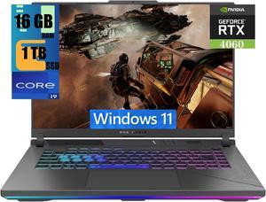 ASUS ROG Strix G16 Gaming Laptop 160 QXGA 2560x1600 240Hz Display Intel Core i914900HX 24Cores Processor GeForce RTX 4060 8GB GDDR6 16GB DDR5 1TB PCIe SSD WiFi 6E Windows 11