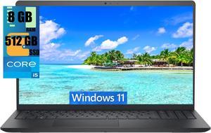 Dell Inspiron 3511 15 Laptop, 15.6" FHD Touchscreen, Intel Core i5-1135G7 Quad-Core Processor, Intel Iris Xe Graphics, 8GB DDR4  512GB PCIe SSD, Webcam, HDMI, WiFi, Windows 11