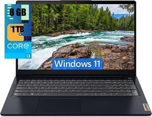 Lenovo IdeaPad 3 15 Laptop, 15.6" FHD (1920 x 1080) Display, Intel Core i3-1215U 6-Core Processor, Intel UHD Graphics, 8GB DDR4  1TB PCIe SSD, Backlit Keyboard | Fingerprint, Windows 11