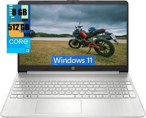 HP 15 Laptop, 15.6" HD Touchscreen, Intel Core i3-1115G4 2 Cores Processor, Intel UHD Graphics, 8GB DDR4  512GB PCIe SSD, WiFi, Bluetooth, Numeric Keypad, Windows 11