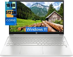 HP Pavilion 15 Laptop, 15.6" FHD (1920 x 1080) Display, Intel Core i7-1165G7 4 cores Processor, Iris Xe Graphics, 16GB DDR4  512GB PCIe SSD, Audio by B&O, WFi 6, HDMI, Windows 11