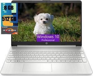 HP 15 Laptop, 15.6" HD Touchscreen, AMD Ryzen 3 3250U Dual-Core Processor, AMD Radeon Graphics, 8GB DDR4  512GB PCIe SSD, 720p Webcam, Wi-Fi and Bluetooth 4.2, Windows 10 Pro