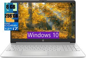 HP 15 Laptop, 15.6" FHD (1920 x 1080) Touchscreen, Intel Core i7-1255U 10-Core Processor, Intel Iris Xe Graphics, 8GB DDR4  256GB PCIe SSD, HD Camera, HDMI, Windows 10