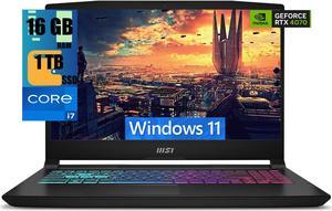 MSI Katana A15 Gaming Laptop, 15.6" FHD 144Hz Display, 13th Gen Intel 10-Core i7-13620H Processor, NVIDIA GeForce RTX 4070 8GB Graphic, 16GB DDR5  1TB PCIe SSD, RGB Backlit Keyboard, Windows 11