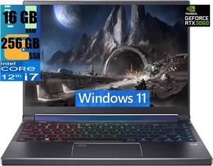 Acer Predator Triton 300 SE 14 Gaming Laptop, 14" FHD+ IPS 165Hz Display, Intel 14-Core i7-12700H Processor, NVIDIA GeForce RTX 3060 6GB, 16GB  DDR4  256GB  PCIe SSD, RGB Backlit, Windows 11 Home