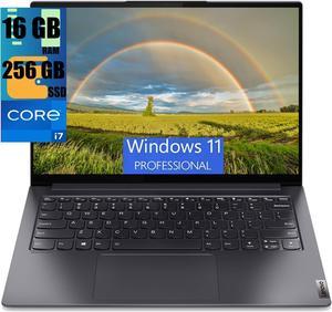 Lenovo IdeaPad Slim 7 Pro 14 Laptop, 14" 2880x1800 Touchscreen, Intel Core i7-11370H 4-Core Processor, Intel Iris Xe Graphics, 16GB  DDR4  256GB  PCIe SSD, Backlit KB, Windows 11 Pro