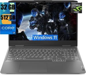 Lenovo LOQ 15 Gaming Laptop, 15.6" FHD IPS 144Hz Display, Intel 14-core i7-13700H Processor, NVIDIA GeForce RTX 4050 6GB Graphic, 32GB DDR5  512GB PCIe SSD, Backlit Keyboard, Windows 11