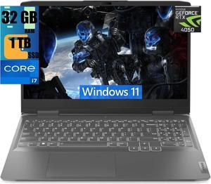 Lenovo LOQ 15 Gaming Laptop, 15.6" FHD IPS 144Hz Display, Intel 14-core i7-13700H Processor, NVIDIA GeForce RTX 4050 6GB Graphic, 32GB DDR5  1TB PCIe SSD, Backlit Keyboard, Windows 11