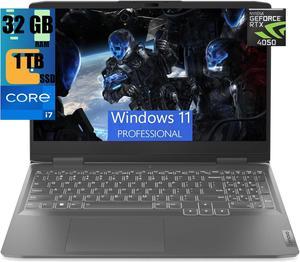 Lenovo LOQ 15 Gaming Laptop, 15.6" FHD IPS 144Hz Display, Intel 14-core i7-13700H Processor, NVIDIA GeForce RTX 4050 6GB Graphic, 32GB DDR5  1TB PCIe SSD, Backlit Keyboard, Windows 11 Pro