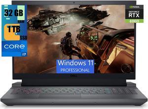 Dell G15 5530 15 Gaming Laptop, 15.6" FHD 165Hz Display, Intel 14-Core i7-13650HX processor, GeForce RTX 4060 8GB GDDR6 Graphics, 32GB DDR5  1TB PCIe SSD, Wi-Fi 6, Backlit KB, Windows 11 Pro