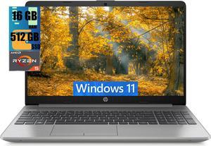 HP 255 G9 15 Laptop, 15.6" FHD (1920 x 1080) Display, AMD Ryzen 5 5625U 6 Cores Processor, AMD Radeon Graphics, 16GB DDR4  512GB PCIe SSD, Webcam, HDMI, Wi-Fi 6, Windows 11