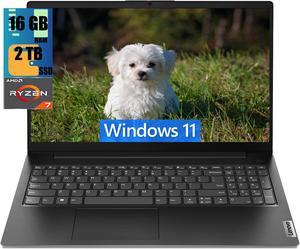 Lenovo V15 Business Laptop, 15.6" FHD Display, AMD Ryzen 7 7730U 8 Cores Processor , AMD Radeon Graphics, 16GB DDR4  2TB PCIe SSD, Numeric Keypad, HDMI, Webcam, Wi-Fi 6, Windows 11