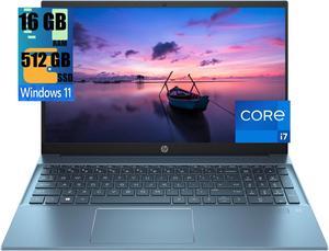 HP Pavilion 15t Business Laptop, 15.6" Full HD (1920x1080) Touchscreen, Intel Core i7-1355U 10-Cores Processor, Intel Iris Xe Graphics, 16GB DDR4  512GB PCIe SSD, Fingerprint, Windows 11