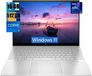 HP Envy 16 Laptop, 16.0" QXGA (2560x1600) 120Hz Display, Intel Core i7-13700H 14-Cores Processor, Intel Arc A370M 4GB GDDR6, 16GB DDR4  512GB PCIe SSD, Backlit KB, Thunderbolt 4, Windows 11