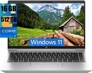 HP ProBook 440 G10 14 Business Laptop, 14.0" Full HD Display, Intel Core i7-1355U 10-Cores Processor, Intel UHD Graphics, 16GB DDR4  512GB PCIe SSD, Backlit KB, Fingerprint, WiFi 6, Windows 11