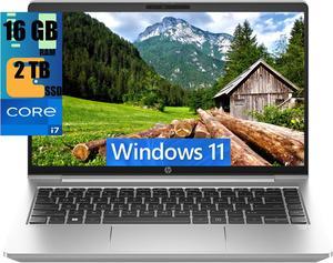 HP ProBook 440 G10 14 Business Laptop, 14.0" Full HD Display, Intel Core i7-1355U 10-Cores Processor, Intel UHD Graphics, 16GB DDR4  2TB PCIe SSD, Backlit KB, Fingerprint, WiFi 6, Windows 11