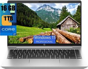 HP ProBook 440 G10 14 Business Laptop, 14.0" Full HD Display, Intel Core i7-1355U 10-Cores Processor, Intel UHD Graphics, 16GB DDR4  1TB PCIe SSD, Backlit KB, Fingerprint, WiFi 6, Windows 11 Pro