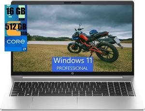 HP ProBook 450 G10 15 Business Laptop, 15.6" FHD Display, Intel Core i7-1355U 10-Cores Processor, Intel UHD Graphics, 16GB DDR4  512GB PCIe SSD, Backlit KB, WiFi 6, Bluetooth 5.3, Windows 11 Pro