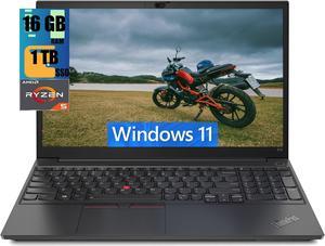 Lenovo ThinkPad E16 Laptop, 16.0" UXGA (1920x1200) Display, Ryzen 5 7530U 6-Cores Processor, AMD Radeon Graphics, 16GB DDR4  1TB PCIe SSD, Backlit KB, Fingerprint, WiFi 6, Windows 11