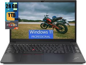 Lenovo ThinkPad E16 Laptop, 16.0" UXGA (1920x1200) Display, Ryzen 5 7530U 6-Cores Processor, AMD Radeon Graphics, 24GB DDR4  1TB PCIe SSD, Backlit KB, Fingerprint, WiFi 6, Windows 11 Pro