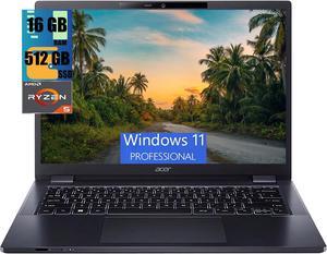 acer Ultra Thin & Light Professional Laptop 14.0" WUXGA Display, Ryzen 5 PRO 6650U 6-Cores Processor, AMD Radeon 660M Graphics, 16GB DDR4  512GB PCIe SSD, Backlit KB, Fingerprint, Windows 11 Pro