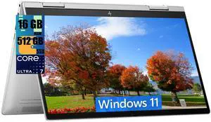 HP Envy X360 14 Laptop, 14" FHD Multi-Touch, Intel Core 7 150U 10 Cores Processor, Intel Integrated Graphics, 16GB  DDR4  512GB   PCIe SSD, Backlit Fingerprint USB-C, Windows 11 Home