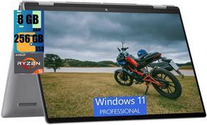 HP Envy x360 2-in-1 16 Laptop, 16" WUXGA 1920 x 1200 Touchscreen, AMD Ryzen 5 8640HS 6-Core Processor, AMD Radeon Graphics, 8GB  DDR4  256GB  PCIe SSD, Backlit KB, Wi-Fi 6E, Windows 11 Pro