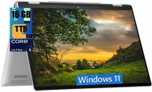HP Envy x360 2-in-1 16 Laptop, 16" WUXGA IPS Touchscreen, Intel Core Ultra 5 125U 12 Cores Processor, Intel Graphics, 16GB DDR4  1TB PCIe SSD, Backlit Keyboard, Bluetooth 5.3, Windows 11
