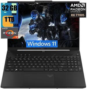 ASUS TUF A16 Gaming Laptop, 16" FHD+ 165Hz Display, AMD Octa-core Ryzen 7 7735HS Processor, AMD Radeon RX 7700S 8GB Graphic, 32GB DDR5  1TB PCIe SSD, Backlit KB, 720p Webcam, Windows 11
